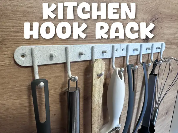 Kitchen Hook Rack