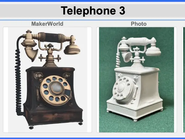 RPG • Dollhouse • Mini: Victorian Era Telephone 3