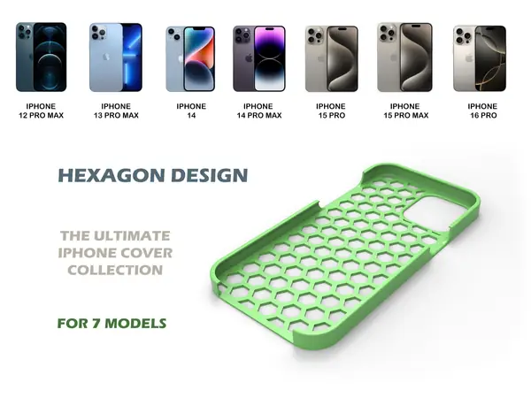 Cover Collection Hexagon IPHONE 12/13/14/15/16