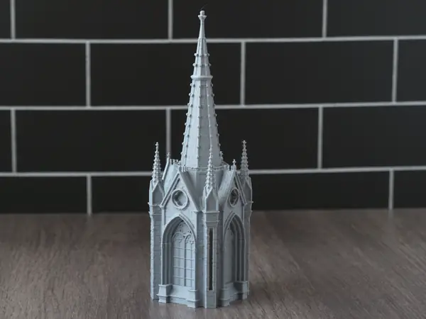Gothic style tower