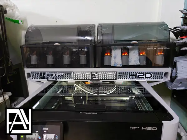H2 series Dual AMS Riser & Drawers