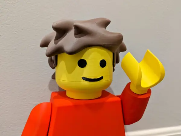 Giant Lego-Like Hair! (10:1 Remix)