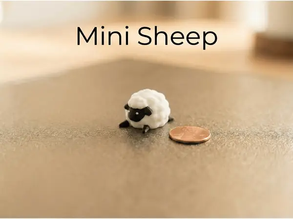 Mini Sheep - Cute Desk Companion