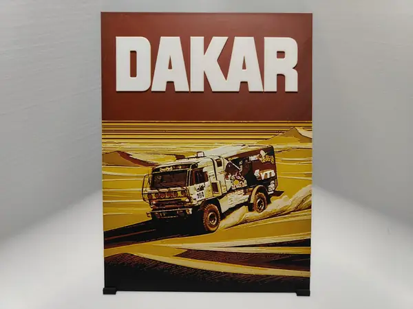 Dakar Poster - Hueforge