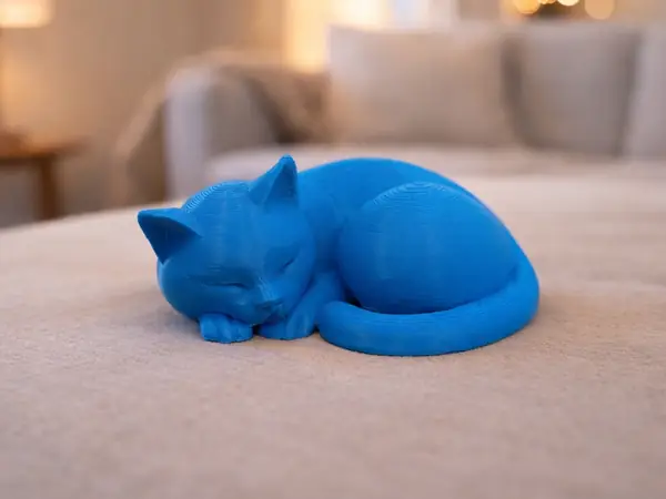 Süsse schlafende Katze (einfach zu drucken)