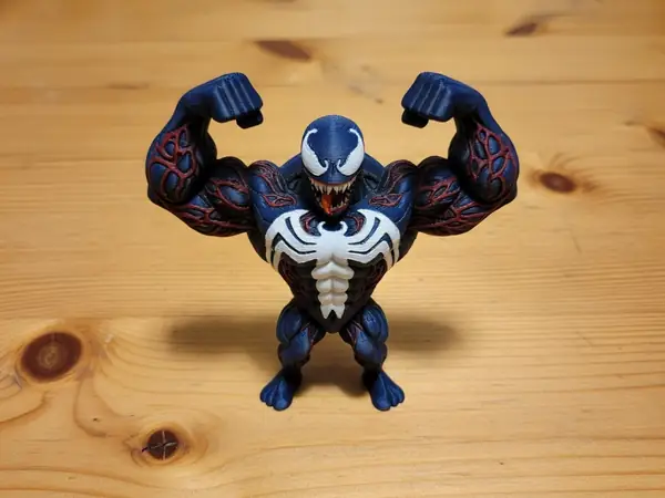 Venom Figure Flexing Arms
