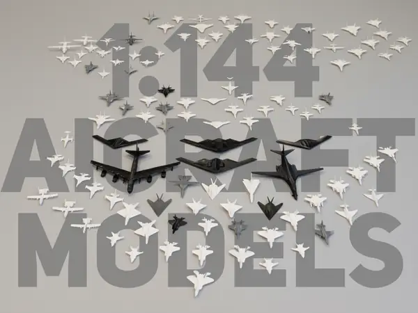 1:144 Aircraft Models