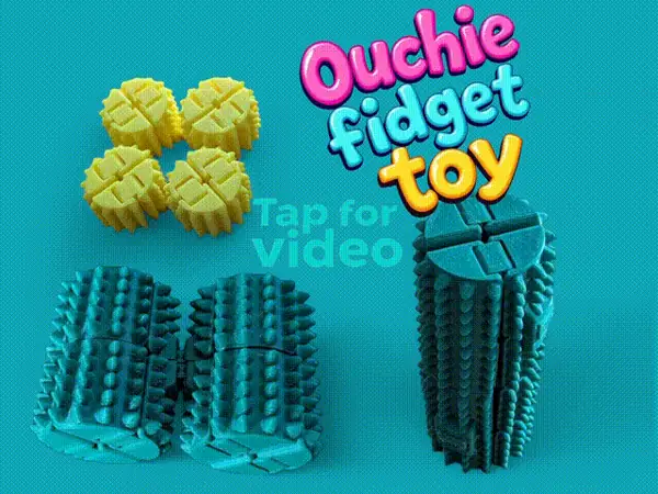 CubeIQ Ouchie edition fidget