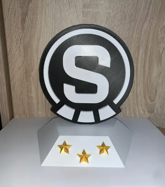 3D logo of team Sparta Praha
