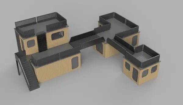 Modular Outpost Terrain
