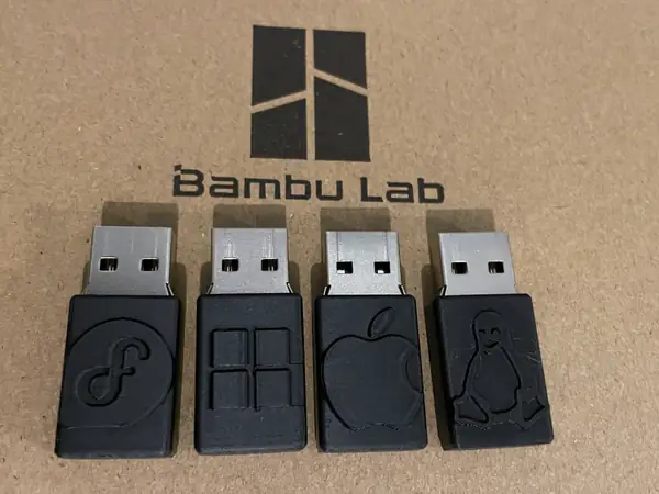 OS themed USB stick housing