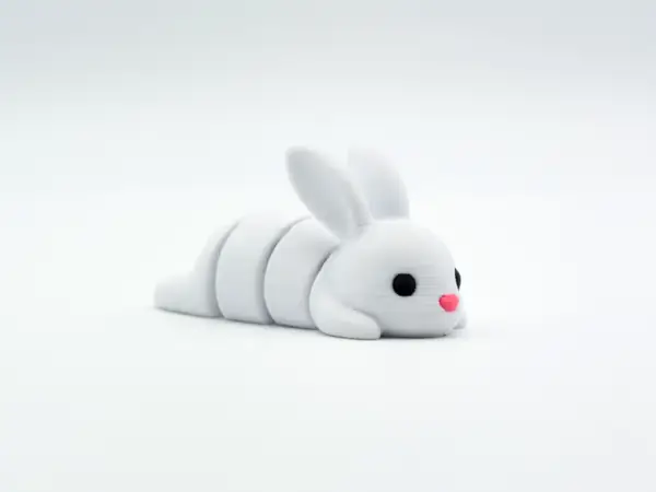 Flexi Bunny Rabbit - Articulated Keychain