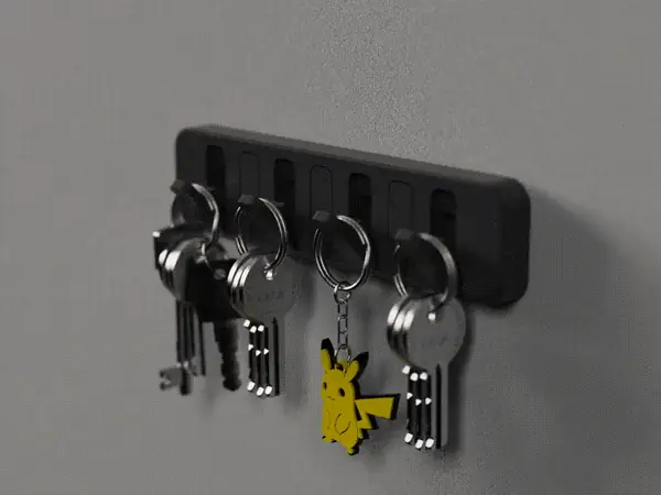 Key hanger // Print-in-place