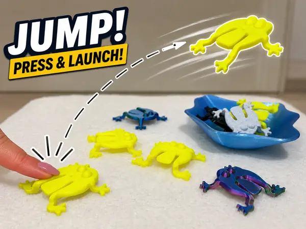 Jumping Frog Fidget Toy 