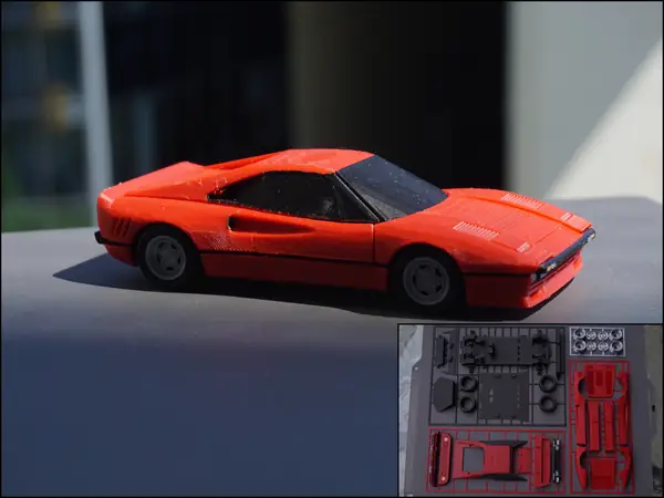 288 GTO inspired 1/32 kit card