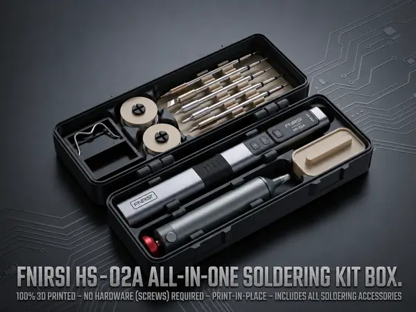 Fnirsi HS-02A Complete toolbox - Print in place