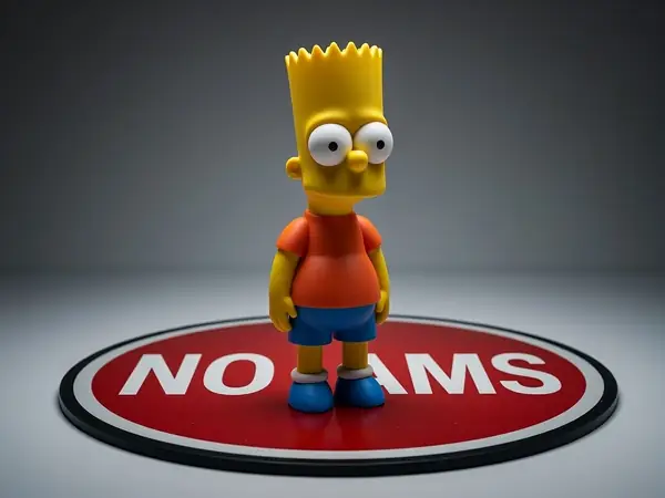 Bart Simpson NO AMS 