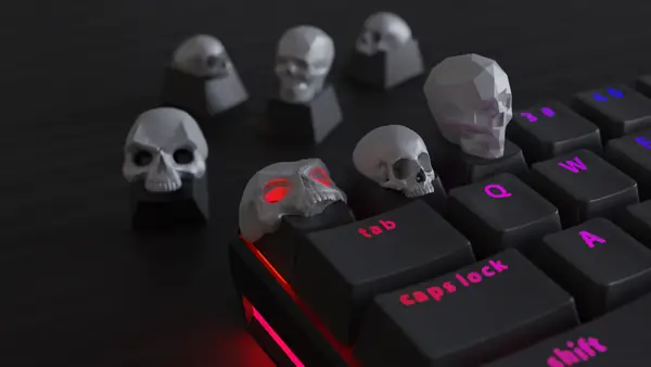 Skull Keycaps