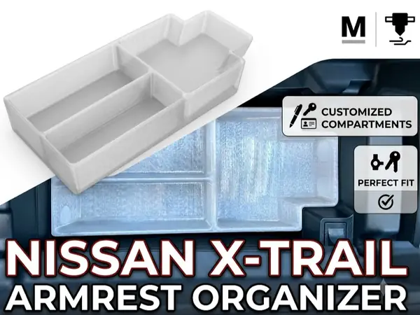 Nissan X-Trail Armrest Organizer