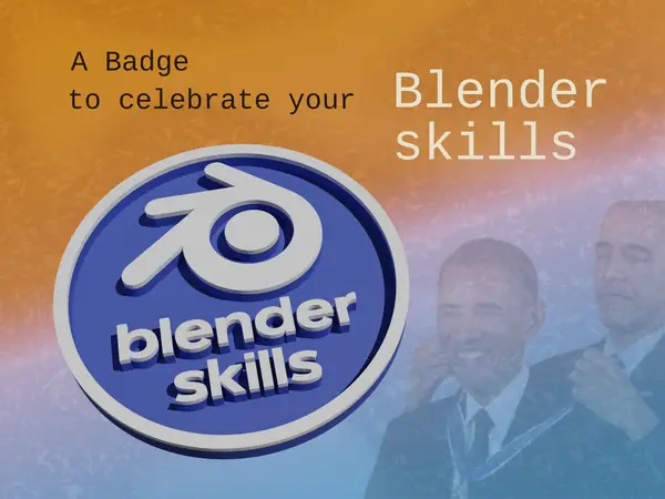 Blender skills -badge
