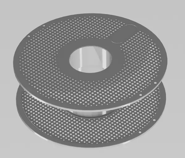Bambu Reusable Spool with holes