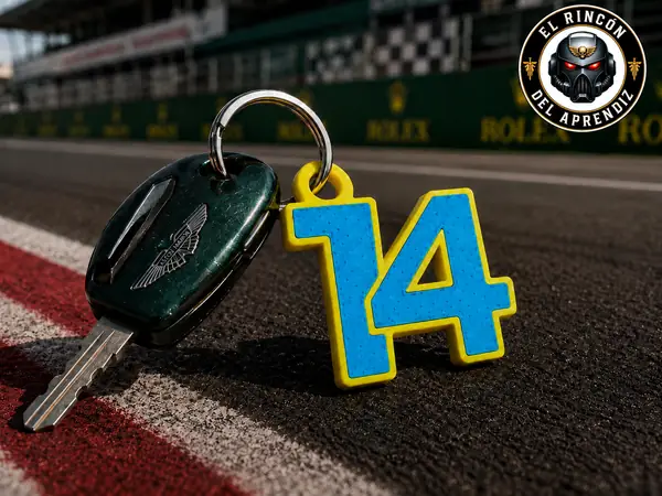 Fernando Alonso14 Keychain | Llavero Alonso