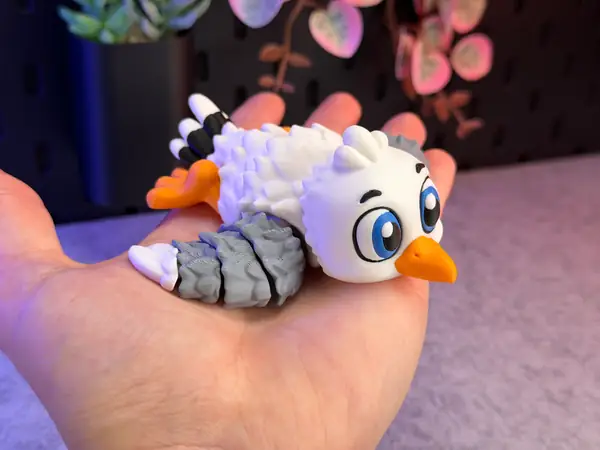 Articulated Cute Gull