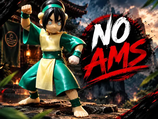Toph Beifong | Avatar Action Figure 3D 