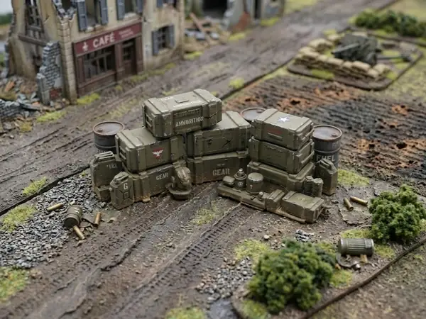 WW2 Wargame Scatter Terrain - Ammo Crates