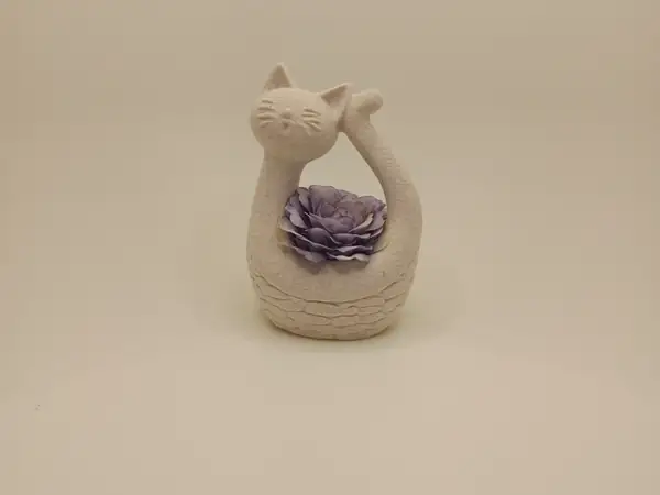 Katzenfigur  – Tischdeko Pflanztopf Planter