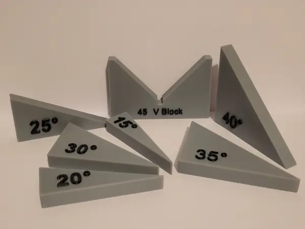 Precision Angle + V-Blocks - Multi Angle Supports 