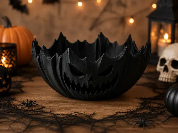 Halloween Jack-O’-Lantern Bowl