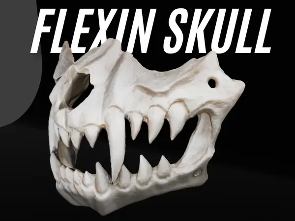 HALLOWEEN SKULL MASK 