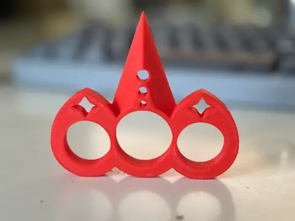 Knuckle Knife, Finger Gadgets, Fun & Quick Print