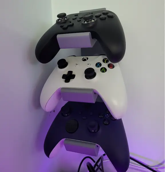Wall mount controller holder