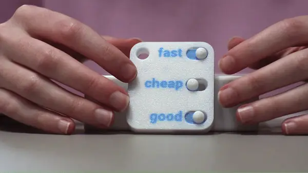 Fast-cheap-good fidget switch improved