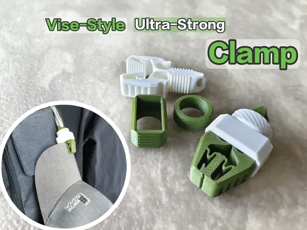 Vise-Style Ultra-Strong Clamp
