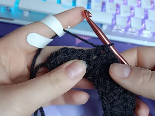 crochet tension ring 