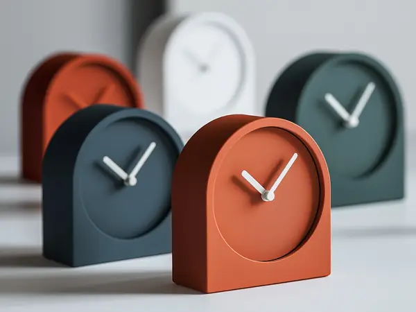 Colorful Desktop Clock 