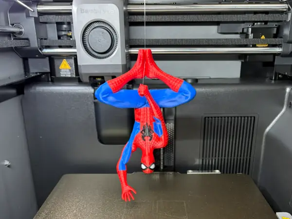 High Detail - Hanging Spiderman