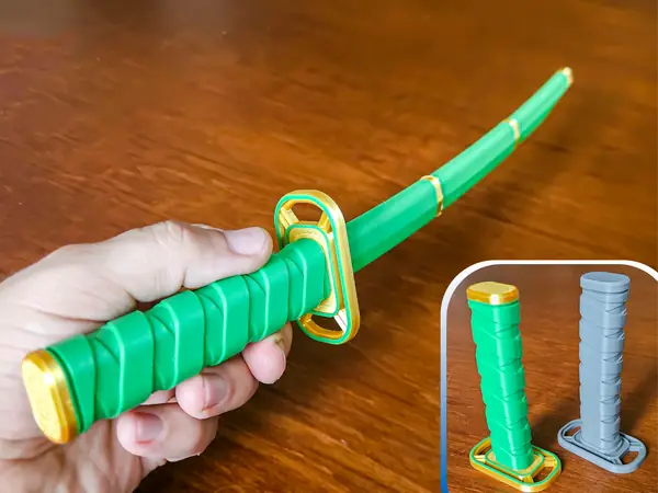 Small Katana 38g (Print in Place)