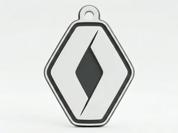 Renault Logo Keychain / Keyring (2-Color / AMS)
