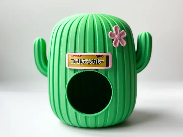 Cactus Hamster House Customizable PLA Shelter