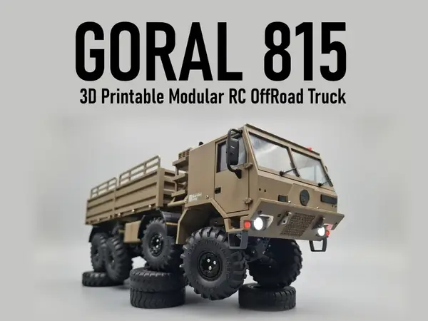 CyberBrick GORAL 815 8x8 6x6 4x4 RC OffRoad Truck