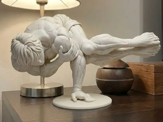 Baki Hanma: Calisthenics Pose Ultra Dettagliato