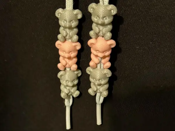 Knitted Teddy Bear Hoodie Bead