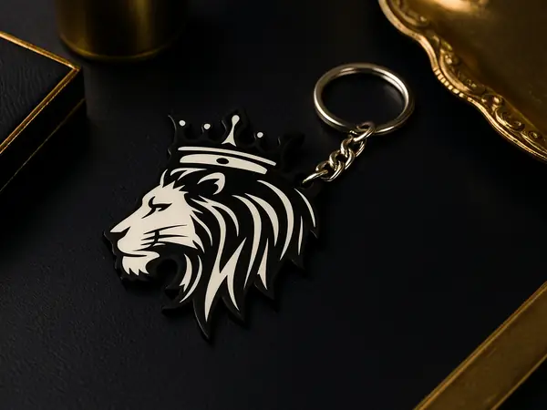 lion keychain
