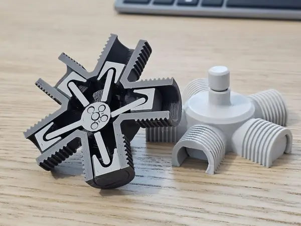 Radial engine (print in place)