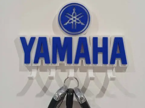 Porte clé mural Yamaha