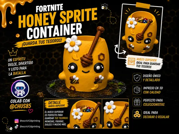 Fortnite Honey Sprite Container